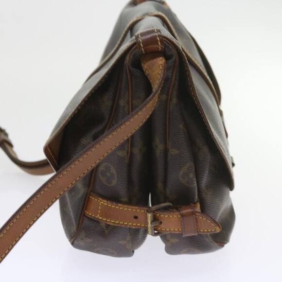 LOUIS VUITTON Monogram Saumur 30 Shoulder Bag M42256 - Picture 5 of 13